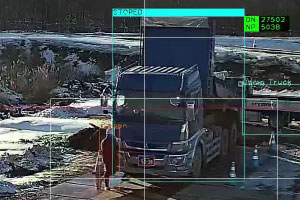 特定位置の停車チェック